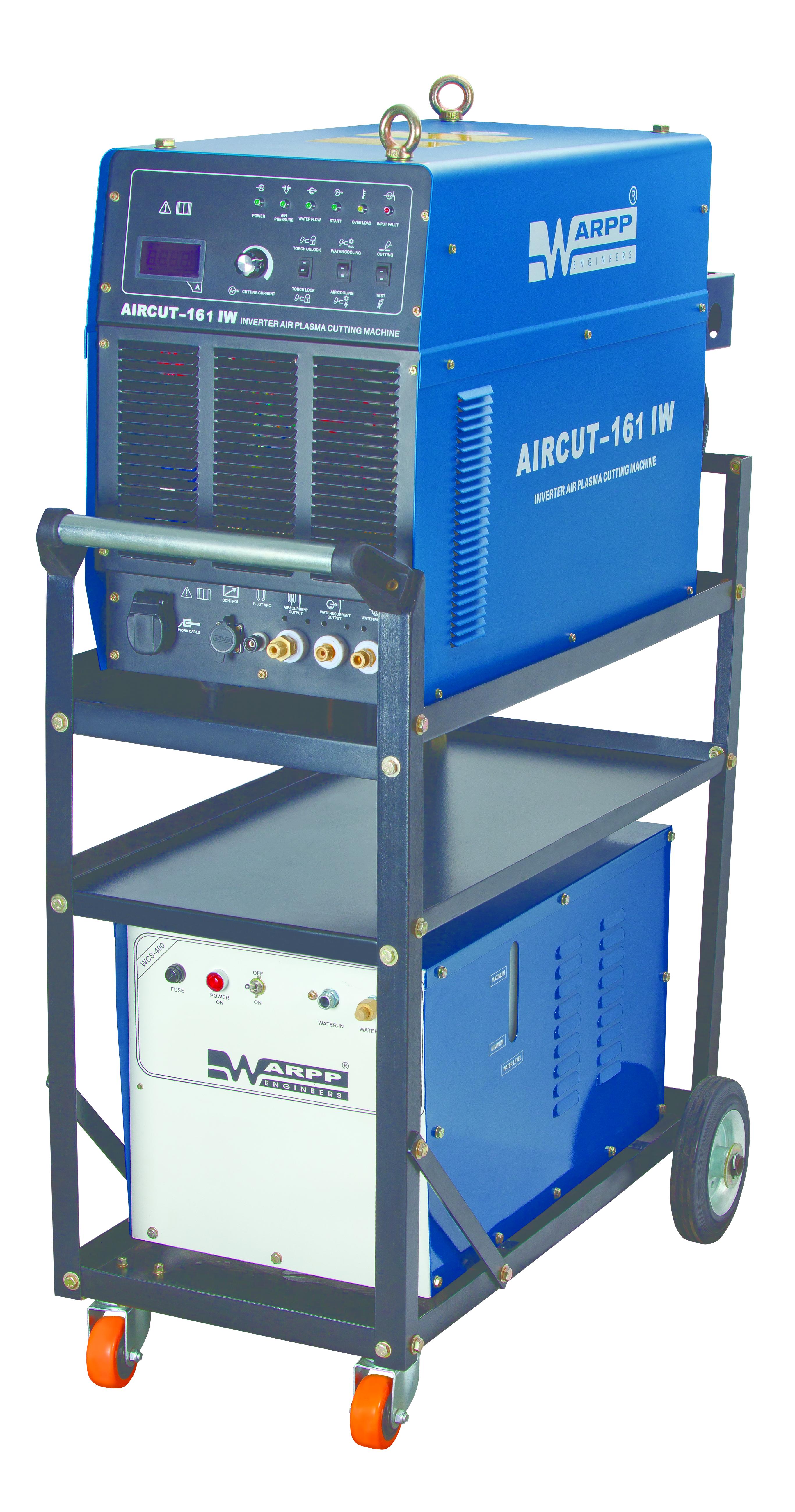 AIR CUT-161W  inverter based air plasma cutting machines Clean Cut in MS,SS-50mm Rough Cut in MS,SS-55mm