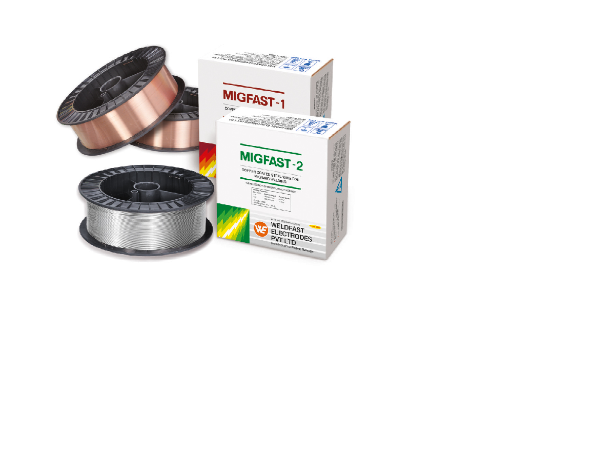 MIG WELDING WIRE MIGFAST – 80S B2 CODING: ER 80S-B2 SIZE-1.6MM/1.0MM/1.2MM/1.6 MM